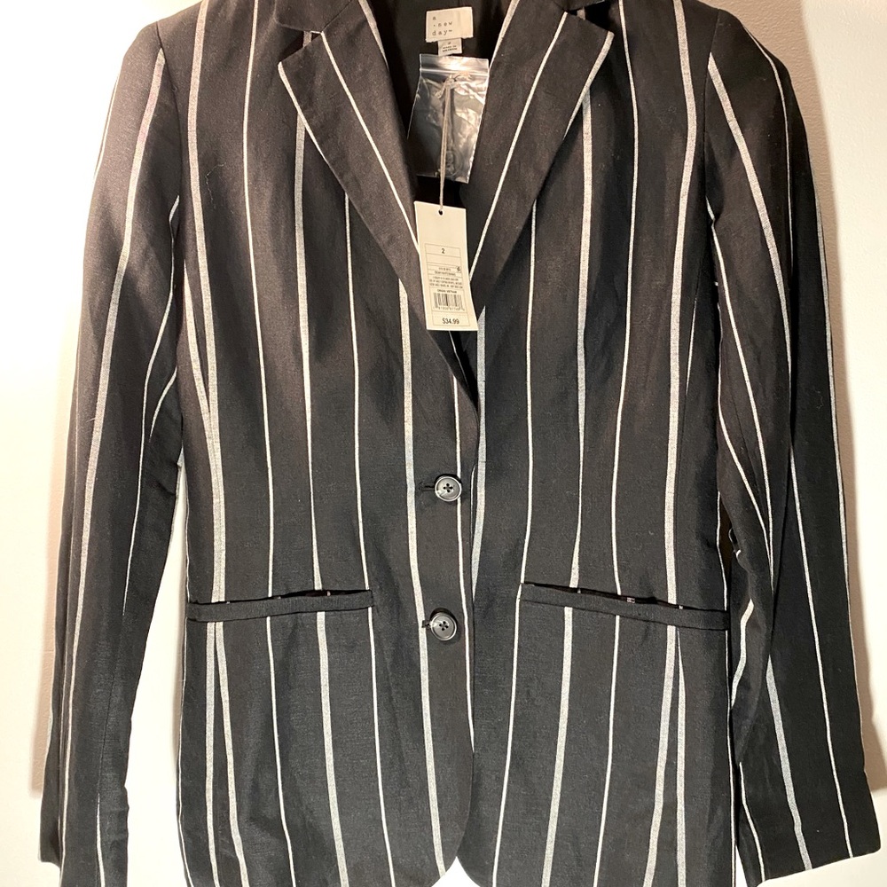 Striped Blazer Jacket
